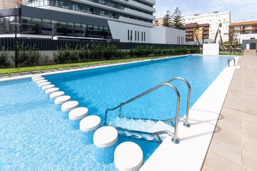 Apartamento Nuevo Junto Al Mar Con Plaza De Garaje!! Perfecto Para Familias Playa de Gandia Экстерьер фото
